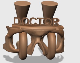 human orbit based design skull doctor clinic medical antique surgery maxillofacial 3d print model - Mito3D