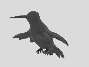 ronzio uccello colibrì animale zoo fauna selvatica selvaggio 3dprinter 3dprinted 3d print model - Mito3D