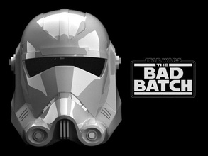 caçador capacete ruim lote 3d impressão modelo in brinquedos 3dexport badbatch estrela guerras 3d print model - Mito3D