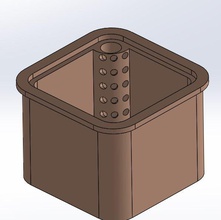 hydroponic bucket 3d print model in outdoor items 3dexport buckets hydro ponic 3d print model - Mito3D