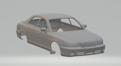 hyundai ihtişam 1999 döküm Sıcak tekerlekler yuva slotcar slot car oyuncaklar araba 3dpirnt Yazdır baskı yazdırılabilir 3d print model - Mito3D