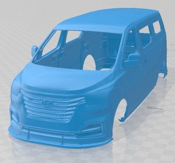 hyundai imax n drift bus printable body van automotive slot scalextric tamiya rc miniz hobby micro 3d print model - Mito3D