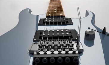 ibanez rgseries guitar 3d model in 3dexport eletric 3d print model - Mito3D