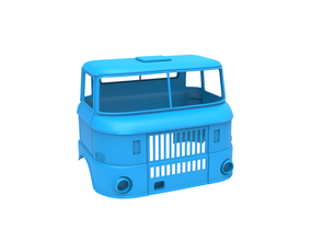 ifa w50 3d impresión modelo in automotor 3dexport imprimible cuerpo antiguo clásico tamiya miniz espacio scalextric cabina camión taxi cáscara tractor pasatiempo bricolaje diy 3d print model - Mito3D