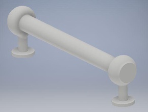 ikea fintorp handle 3d print model in kitchen dining 3dexport handles handler bathroom decoration 3d print model - Mito3D