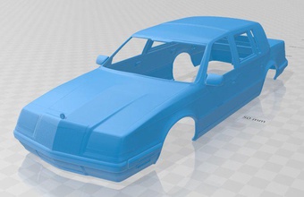 kaiserliche 1989 druckbar körper wagen 3d drucken modell automobil 3dexport slot scalextric tamiya rc miniz hobby mikro 3d print model - Mito3D