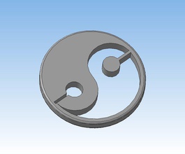 in jan 3d impressão modelo sinais logotipos 3dexport logotipo anel pendente 3d print model - Mito3D