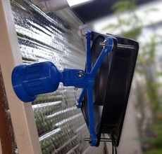 interior ventilador suporte indoor plant Plantas 3d print model - Mito3D