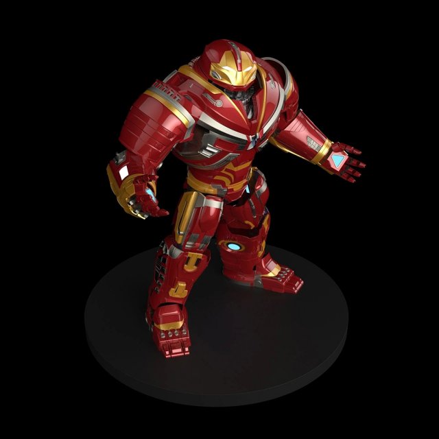 infinito guerra hulkbuster uomo ferro marchio eroe carattere supereroe robot Vendicatori statua arma militare armatura vendicatore macchine film i fumetti 3D print model - Mito3D