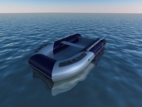 inflatable boat inflatable boat 3d print model - Mito3D