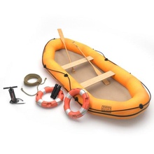 inflatable rescue boat 3d model in boats 3dexport life tube rope hook pump paddle intex canoe rowing ship watercraft 3d print model - Mito3D