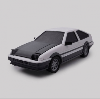 ilk ae86 initial d araba araç 3d model otomobil ulaşım otomotiv tasarım vermek konsept Spor Dalları klasik suv sedan coupe kas lüks elektrik 3d print model - Mito3D