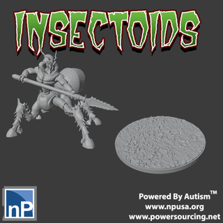 insectiod warrior free monsters & creatures dungeons warhammer dragons pathfinder fantasy rpg monster insect insectoid thri kreen 3d print model - Mito3D