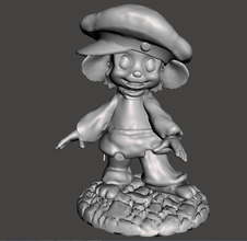 inspired an american tail movie fievel mousekewitz figure 3d print model in monsters & creatures 3dexport un cuento americano anamericantail 3d print model - Mito3D