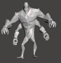 inspiré ben 10 bras extraterrestre poly 3d impression modèle in monstres créatures 3dexport ben10 cuatro 3d print model - Mito3D