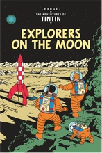 inspirado figura of tintin libro serie exploradores on luna 3d impresión modelo in hombre 3dexport herge cohete astronauta 3d print model - Mito3D