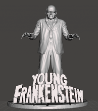 inspired movie young frankenstein mel brooks creature martyfeldman el joven jovencito melbrooks monster 3d print model - Mito3D