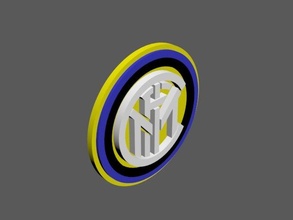 inter milan fc italiano team football club logo 3d accecorries souvenir football-club badge