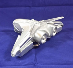 intergaláctico astronave 3d printable gratis impresión modelo in juguetes 3dexport diseño jet miniaturas ciencia ficción embarcacion espacio nave estelar imprimible 3d print model - Mito3D
