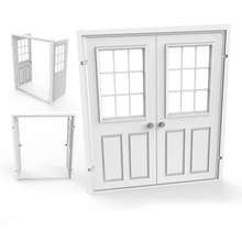 porta interna diorama 3d stampabile il cancello gioco casa interno le miniature scala tamiya 3d print model - Mito3D