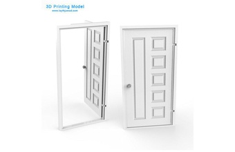 internal door 3d print model in 3dexport diorama printable gate game house thumbnails scale tamiya 3d print model - Mito3D
