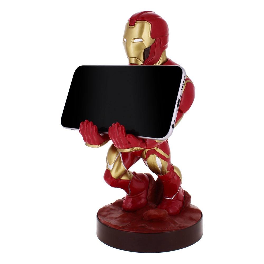 ionman soutenir titulaire soutien téléphone portable manette tablette imprimable 3d impression modèle in homme 3dexport fer iron man vengeurs merveille supporto play station box cas gaine 3D print model - Mito3D