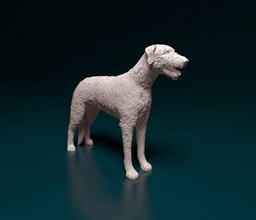 irisch Wolfshund Hund Tier gedruckt stl obj 3d print model - Mito3D
