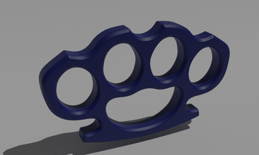 iron knuckle print 3d model in 3dexport military hand fist 3d print model - Mito3D