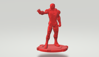 ferro uomo 3d stampa modello in 3dexport meraviglia tonystark vendicatori gioco guerra infinita figura 3d print model - Mito3D