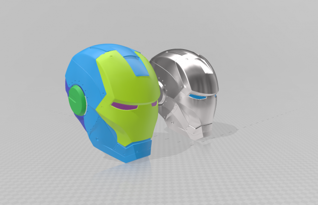 iron man 2 helmet 3d print model in robotics 3dexport ironman ironman2 ironmanhelmet iron-man ironmanmark2 iron-man-mark2 mark2 ironmanmk2 ironman-mk helmetmark2 3D print model - Mito3D