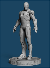 iron man mk7 standing iron man sculpture statue thanos endgame avengers captain america tonystark stark marvel art comic games toys figure