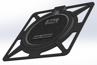 ferro tombino copertina guaina base fogna gratuito fognatura basi modanatura Lavori solidi 3d print model - Mito3D
