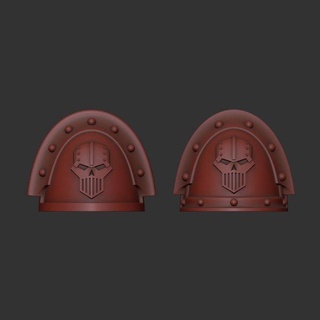 fer guerriers épaule mk3 planche Jeux 3dprint impression wh40k marteau guerre warhammer40k warhammer40000 stl miniatures 3d print model - Mito3D