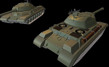 è-4 serbatoi guerra tuono wow entusiasma 3d modelli modellazione la stampa di giocattolo panzer panzerkampfwagen 3d print model - Mito3D