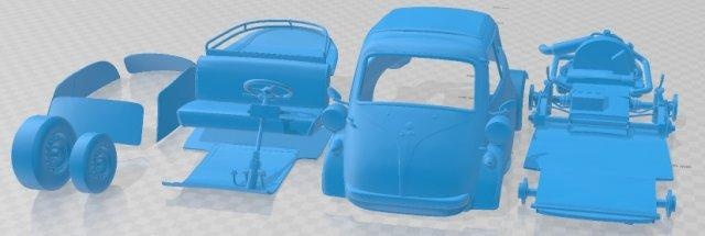 isetta 300 race printable car automotive slot scalextric tamiya rc miniz hobby micro 3d print model - Mito3D