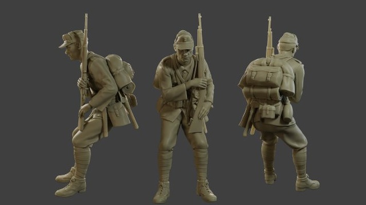 italien soldat sit2 ww2 it10 3d impression modèle in figurines 3dexport action figure miniature soldiers toy military miniatures historical scale model m91 italian soldier warrior man war battle scene small italique brave hero stunning army carcano male fighter 3d print model - Mito3D