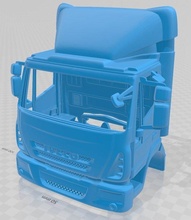 iveco euro carga caixa 2013 imprimível cabine caminhão 3d impressão modelo in automotivo 3dexport fenda escalextrico tamiya rc miniz passatempo micro 3d print model - Mito3D