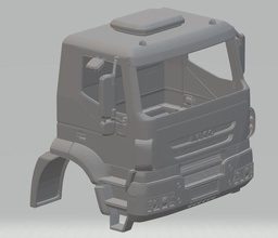 iveco eurostar imprimible cabina camión 3d impresión modelo in automotor 3dexport espacio scalextric tamiya rc radio controlar tractor transporte 3d print model - Mito3D