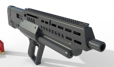 iwi tavor ts12 escopeta arma guerra militar policía hombre soldado irán pistola ataque 3d print model - Mito3D