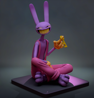jax monsters & creatures 3d 3dprint 3dprinting rabbit bunny theamazingdigitalcircus digitalcircus 3d print model - Mito3D