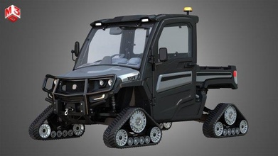 jd - xuv865m crossover utility vehicle tracks truck diesel machine 4x4 machinery buggy 3d print model - Mito3D