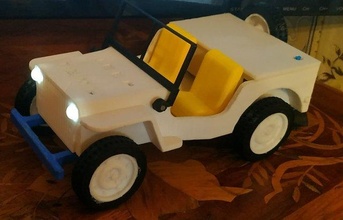 jeep cars cart avto car armys army model toys toy drivers 3d print model - Mito3D