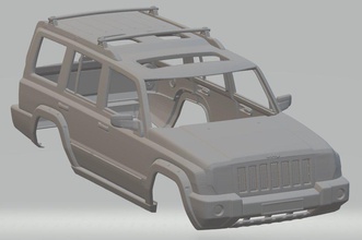 jeep cherokee printable body car jeep cherokee printable body car slot scalextric tamiya rc radio control crawler 4x4 shell