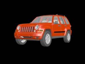 jeep libertà 3d modello in reale macchine 3dexport macchina strada 3d print model - Mito3D