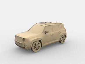 jeep renegade 3d print model in automotive 3dexport car cars hobby auto truck printcar drive rc toy plastic 3d print model - Mito3D
