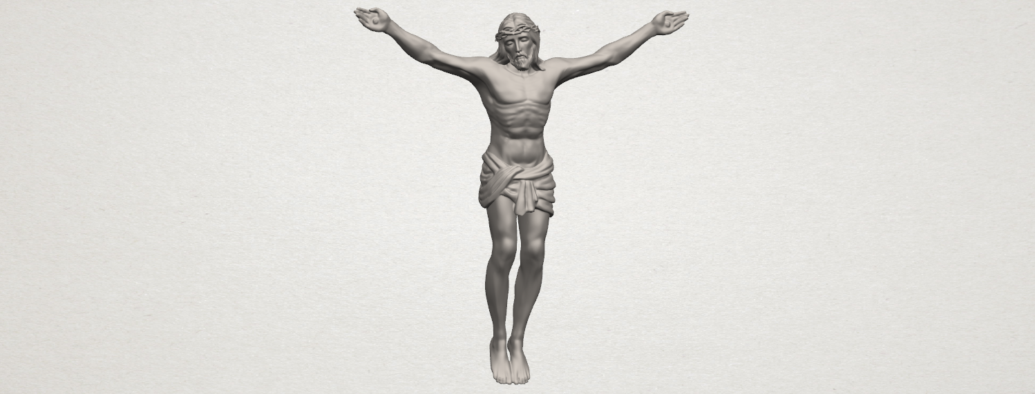 İsa 01 iç dış tarihi mimarlık din dekor heykel ibadet Minyatürler kutsal religiou-nesne Hıristiyan kilise 3D print model - Mito3D