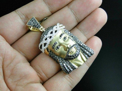 Jésus diamant pendentif pendentifs luxe rappeur mode hip bijoux Collier gemme élégant célébrité style bling 3d print model - Mito3D