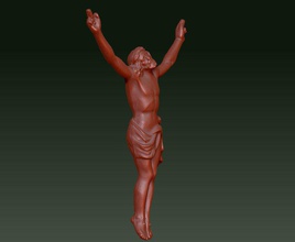 jesus 3d print model in scans replicas 3dexport cross sculpture art religious christ christianity 3d print model - Mito3D