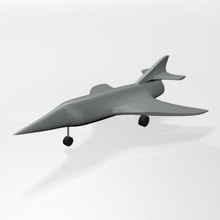jet fighter 03 vehicle aircraft omnirole combat operation target air force french defense reconnaissance superiority close denial support strike interdiction attack deterrence 3d print model - Mito3D