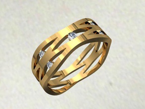 joyería anillo gratis 3d impresión modelo in anillos 3dexport 3dm detallado diamante compromiso hembra oro joya fotorrealista platino imprimible plata stl roca vray boda blanco 3d print model - Mito3D